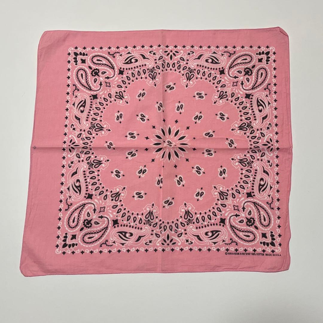 古着　US バンダナ　9枚まとめ売り　ヴィンテージ　ペイズリー　23