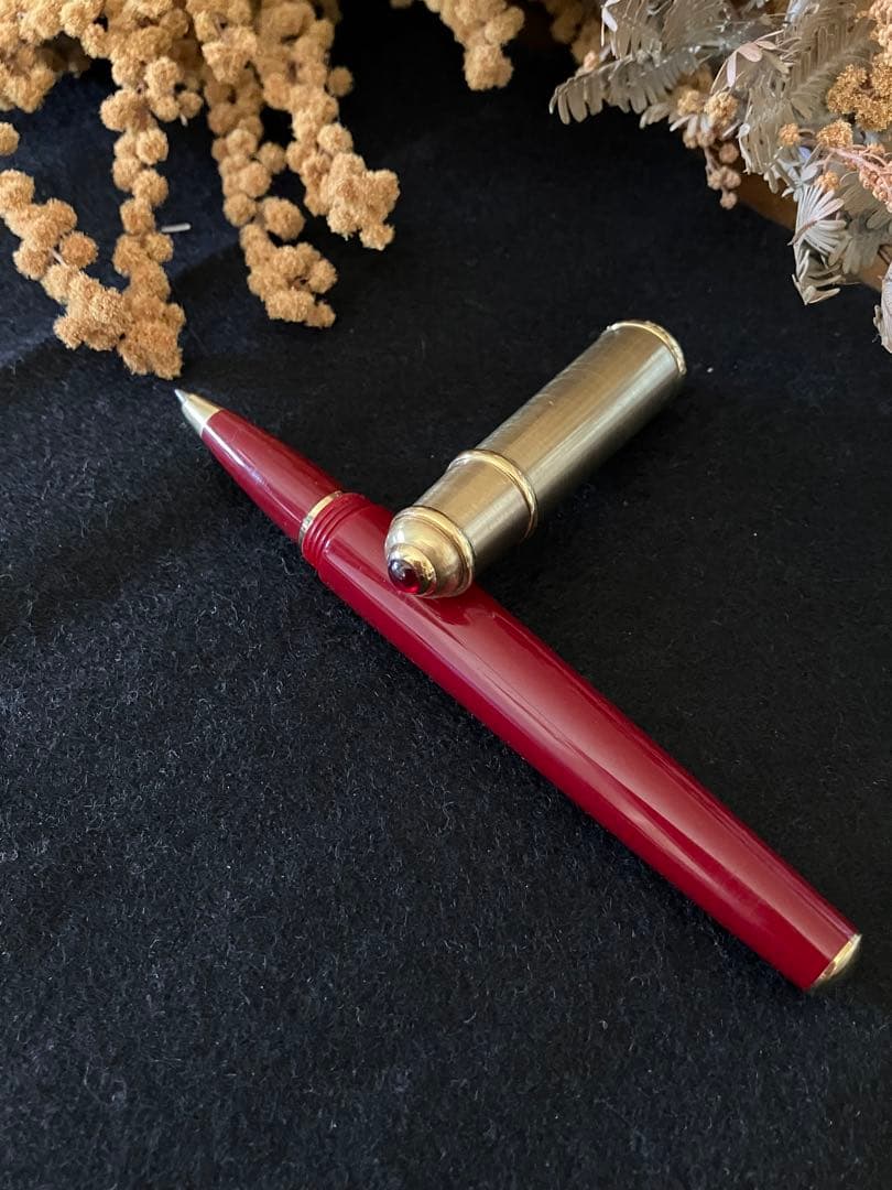 【Cartier】ディアボロ ボールペン ボルドーコンポジット