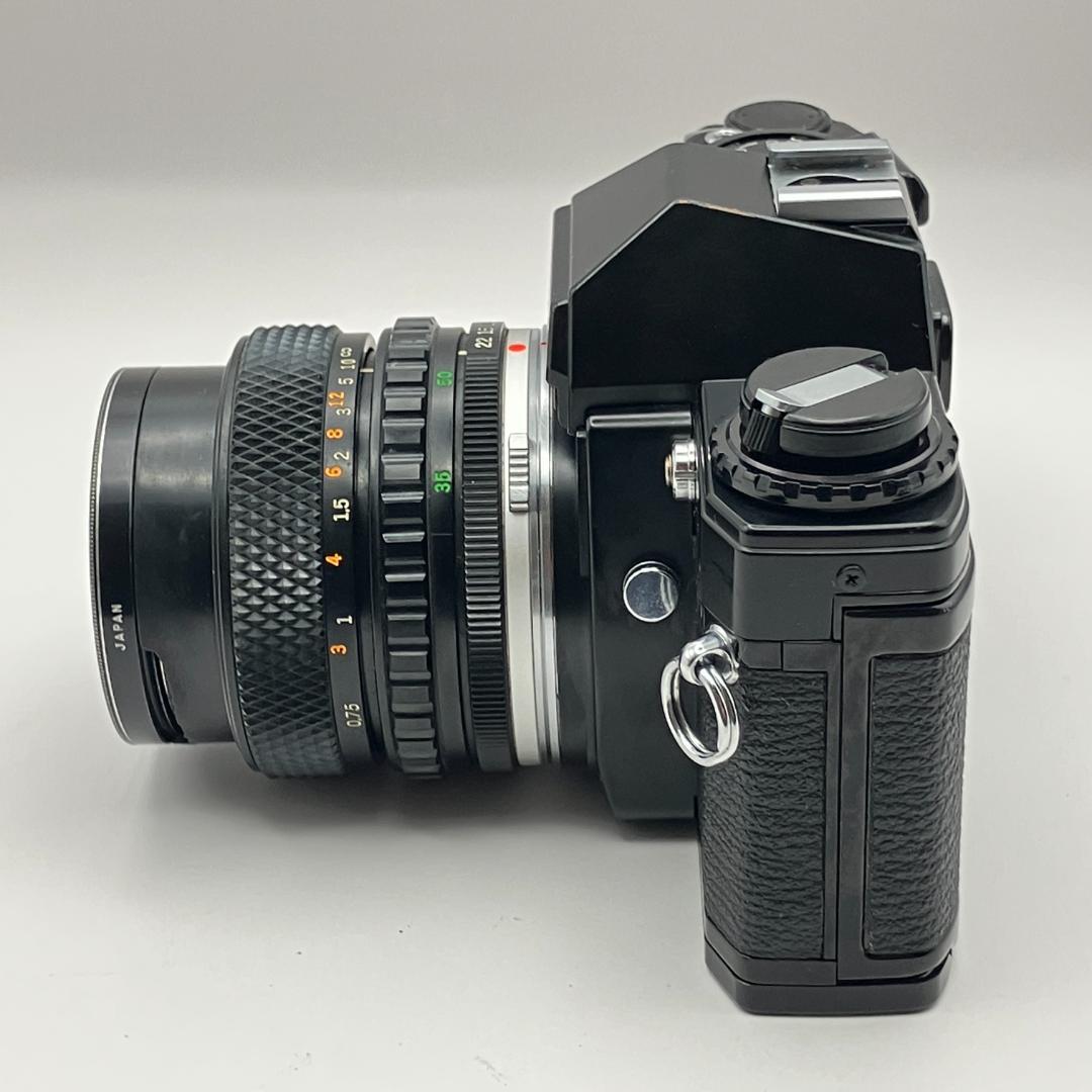 動作品OLYMPUS OM-10 ブラック , S.Zuikou 35-70mm