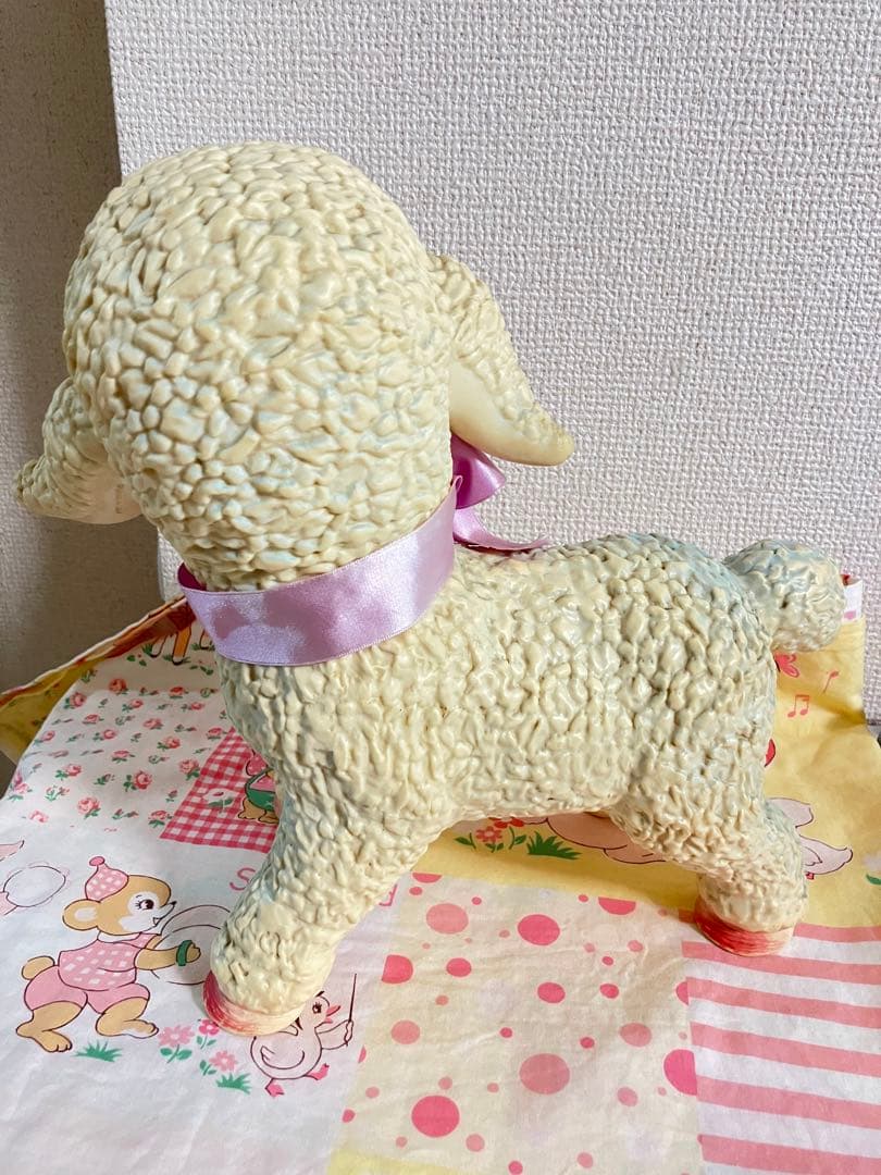 アンティーク　ラバードール　ひつじ　1961年