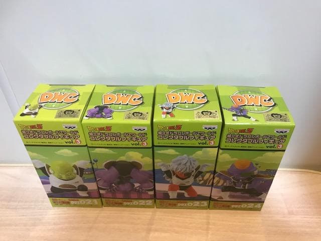 『ドラゴンボールZ』ワールドコレクタブルフィギュア「接近！ギニュー特戦隊」コンプ