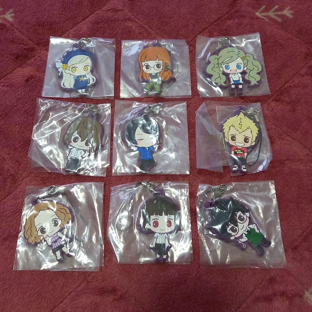 ペルソナ５　ラバーストラップ　まとめ売り