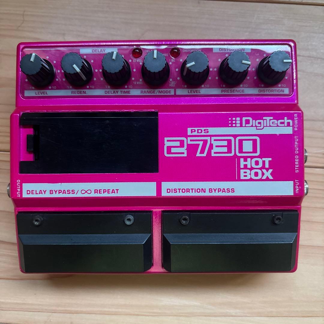 DigiTech PDS2730 HOT BOX ディレイディストーション箱取説