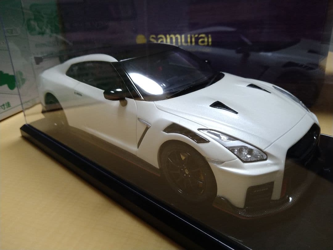 京商サムライSAMURAI 1/18NISSAN GT-R NISMO 2020