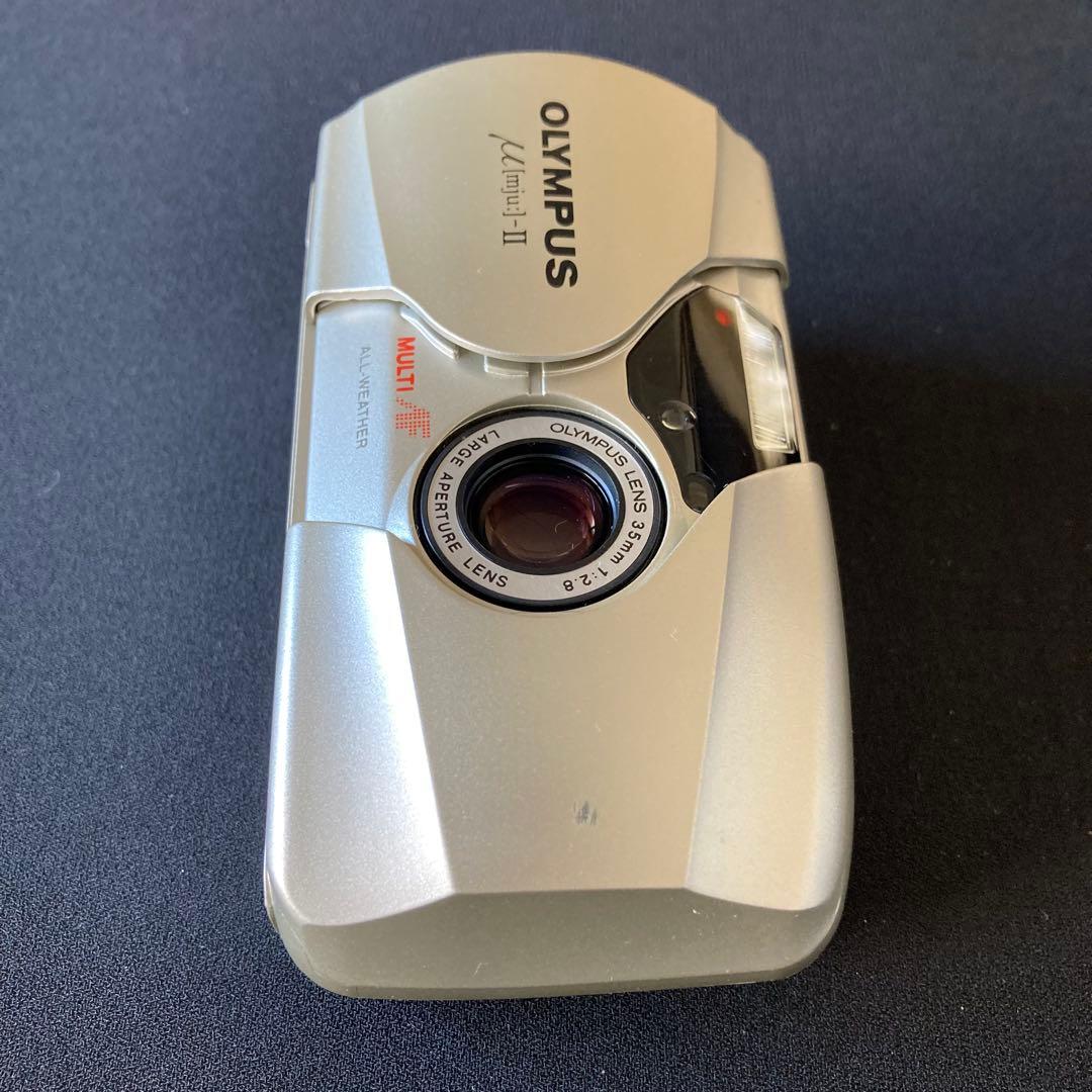 【美品】OLYMPUS MJU ⅱ ミュー2 フィルムカメラ