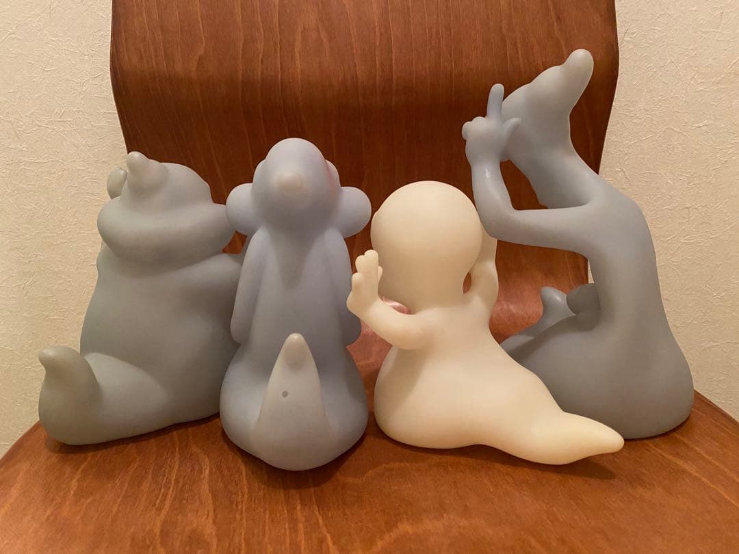 キャスパー フィギュア 4体セット　ソフビ