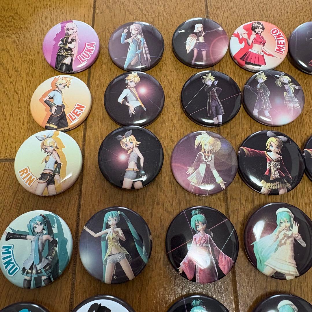 初音ミク ミクの日大感謝祭 ミクパ 2012 缶バッジ コンプリートセット