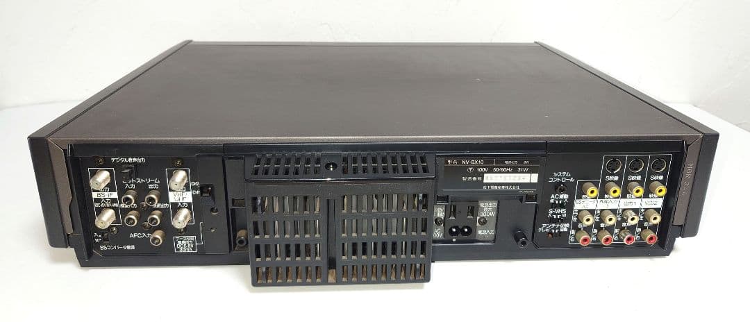 PanasonicパナソニックNV-BX10 録画再生VHSビデオデッキ画王BS