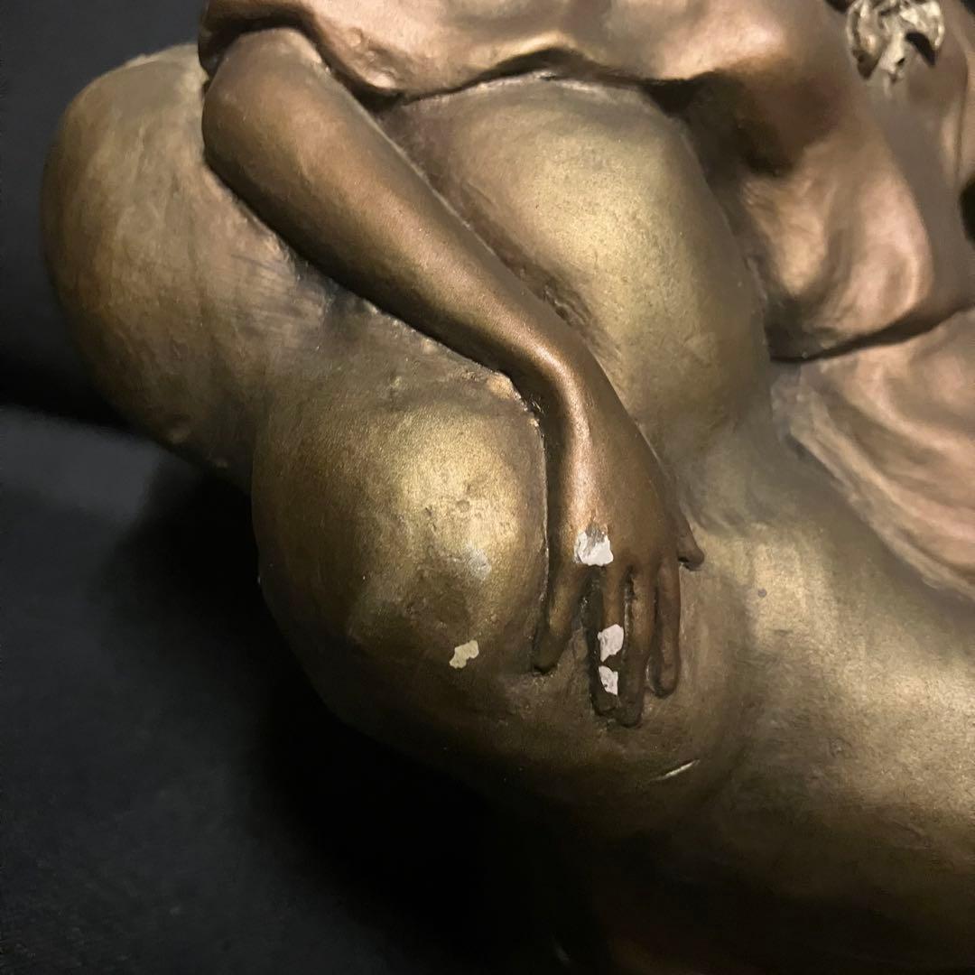 希少 ヴィンテージ 太陽を浴びる アリス ヒース 女神 ギリシャ 彫刻像 割れ有