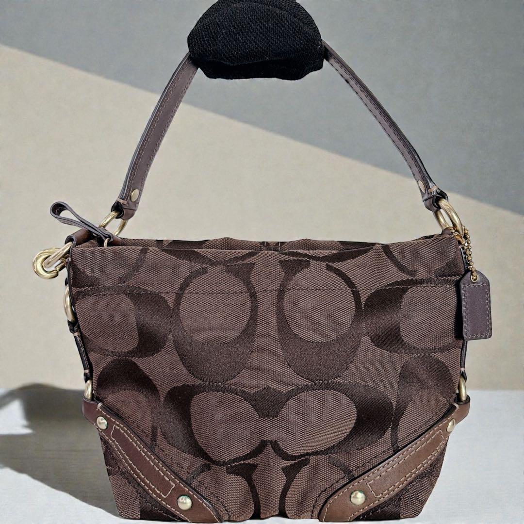 美品 COACH アクセサリーポーチ ショルダーバッグ ハンドバッグ