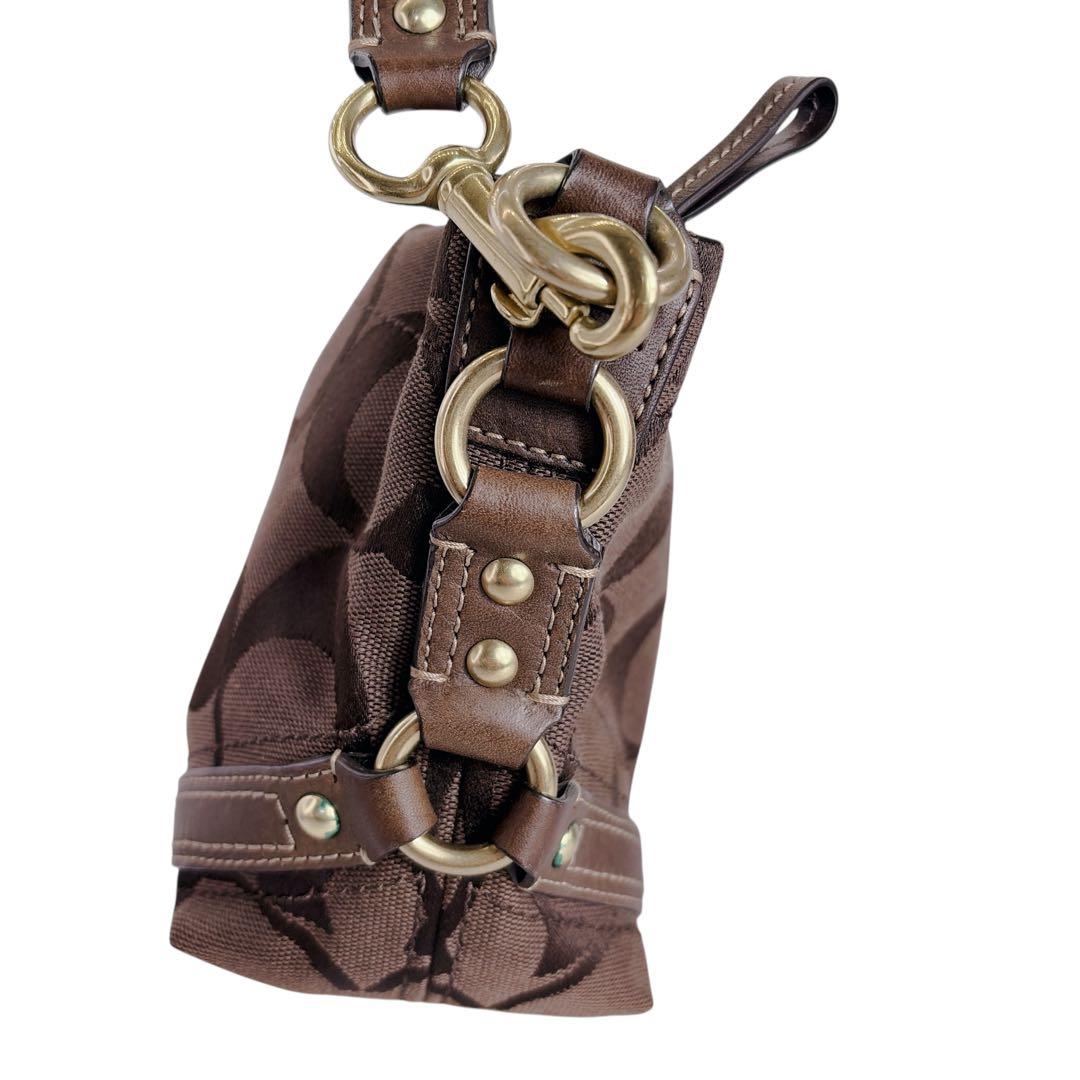 美品 COACH アクセサリーポーチ ショルダーバッグ ハンドバッグ