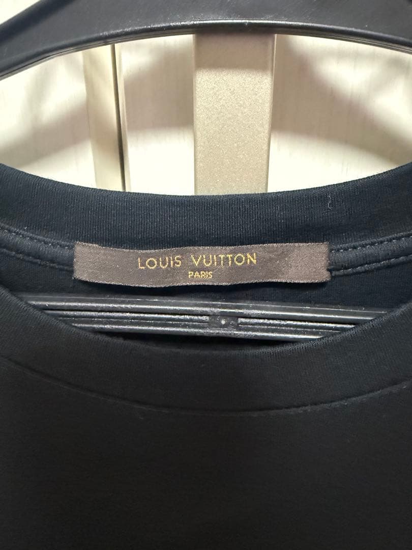 LOUIS VUITTON×fragment ブラック Tシャツ xxs