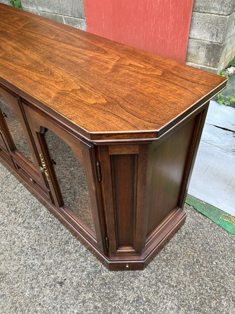 M　KOSUGA ガラスキャビネット カップボード　2点まとめ　引き取り