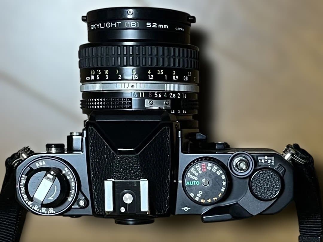 Nikon FE一眼レフカメラ 50mm f/1.4