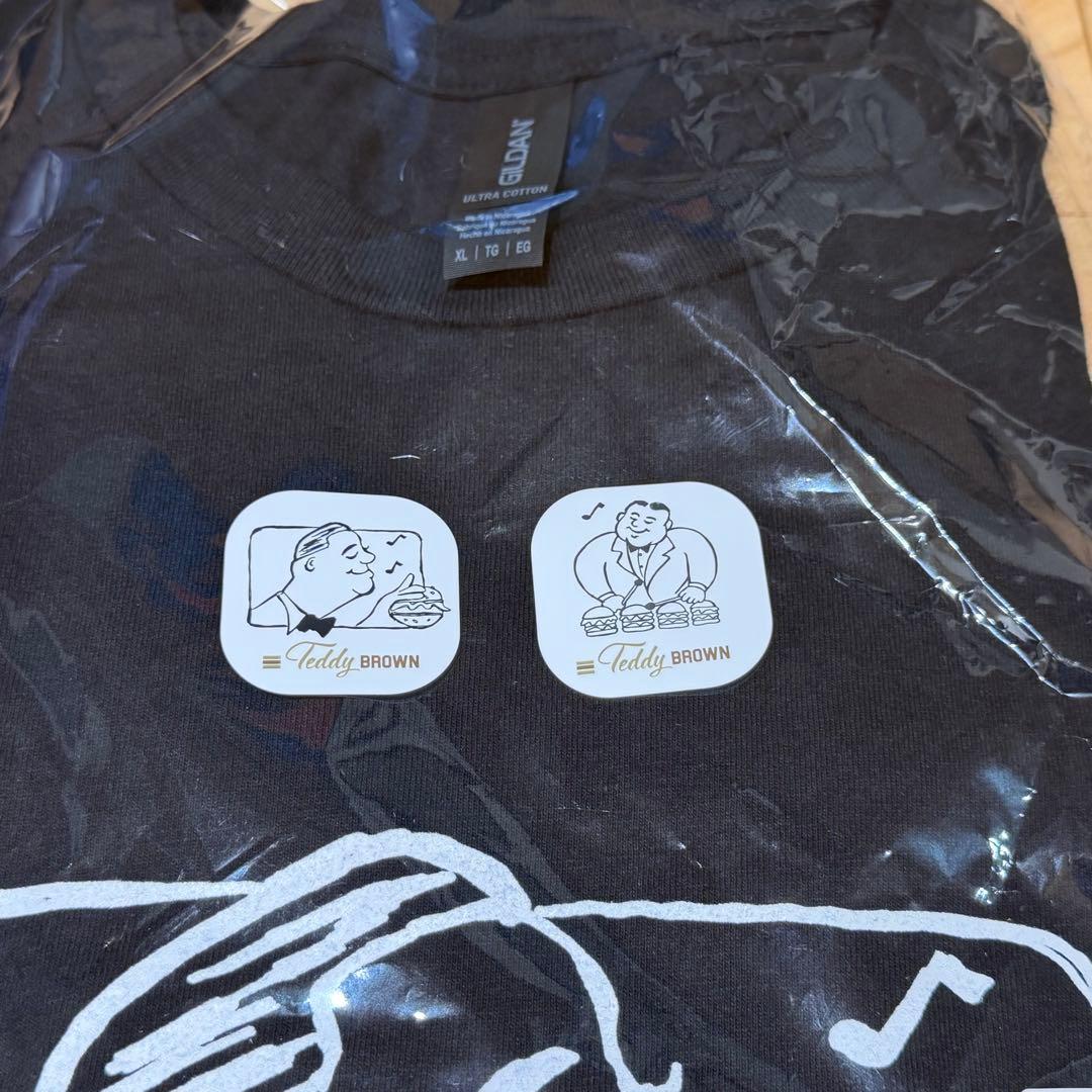 Teddy Brown 店舗限定 Tシャツ XL 黒 challenger