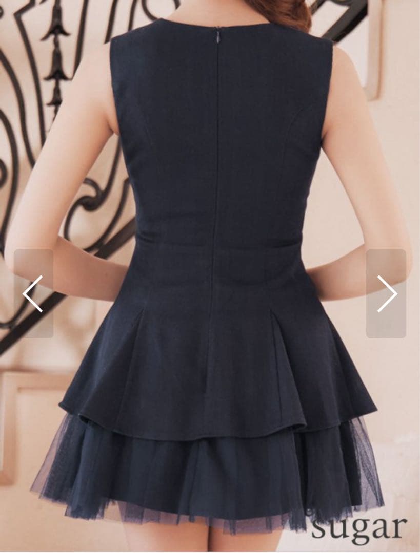 【美品】DEA. by ROBE de FLEURS チュールミニドレス