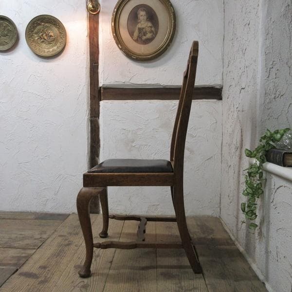 イギリス アンティーク 家具 ダイニングチェア 椅子 イス 英国 4232d