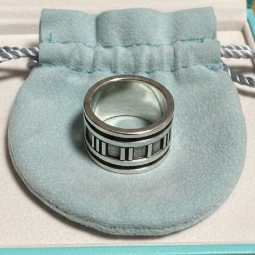 【廃盤希少】Tiffany アトラスリング　8号