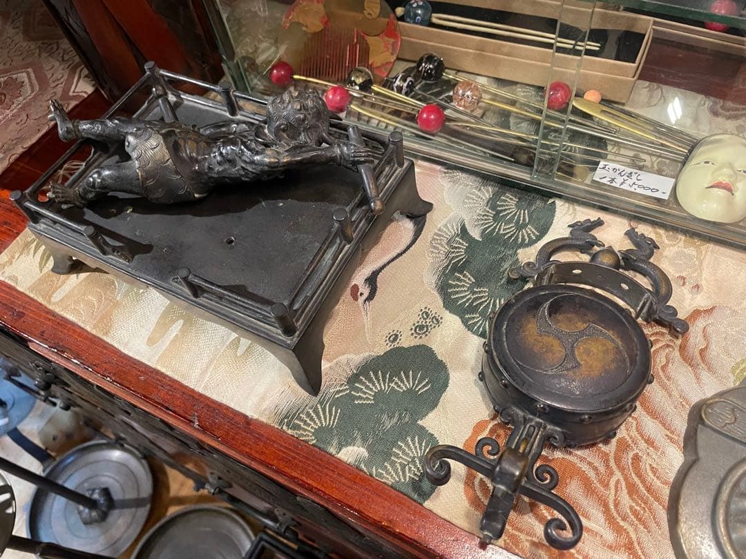 古美術 鬼の香炉