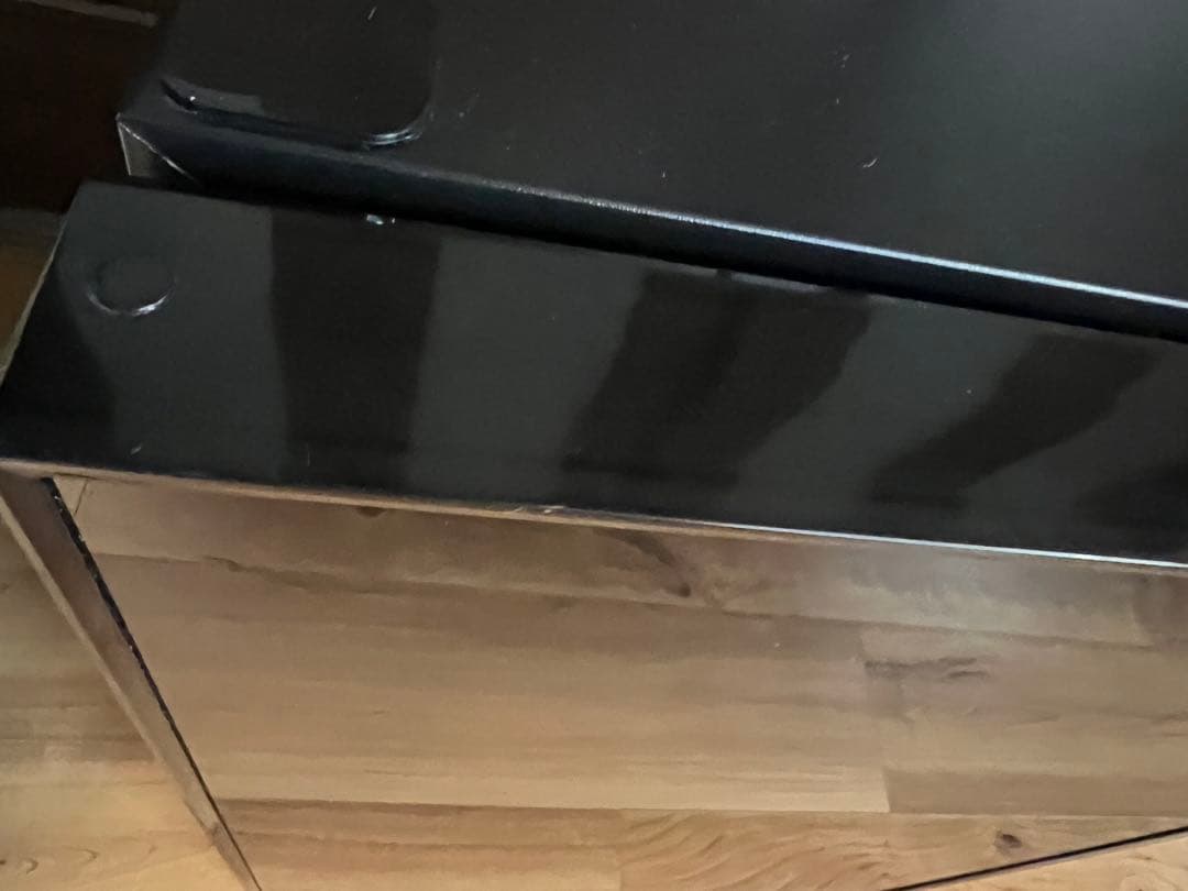 三ツ星貿易 冷蔵庫 ML-40G ブラック