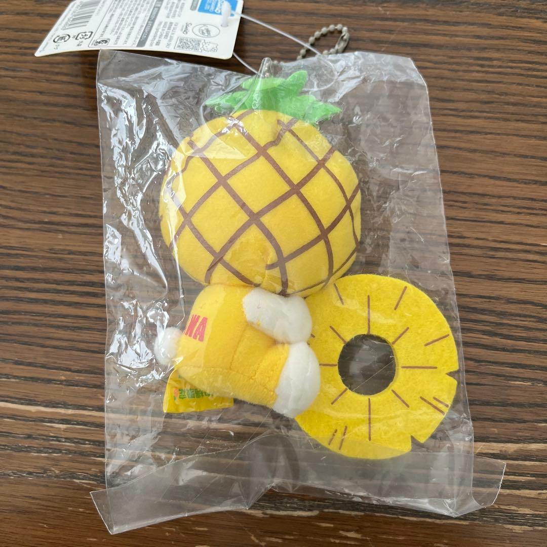 ハローキティ　沖縄限定　ぬいぐるみ　パイナップル　2002