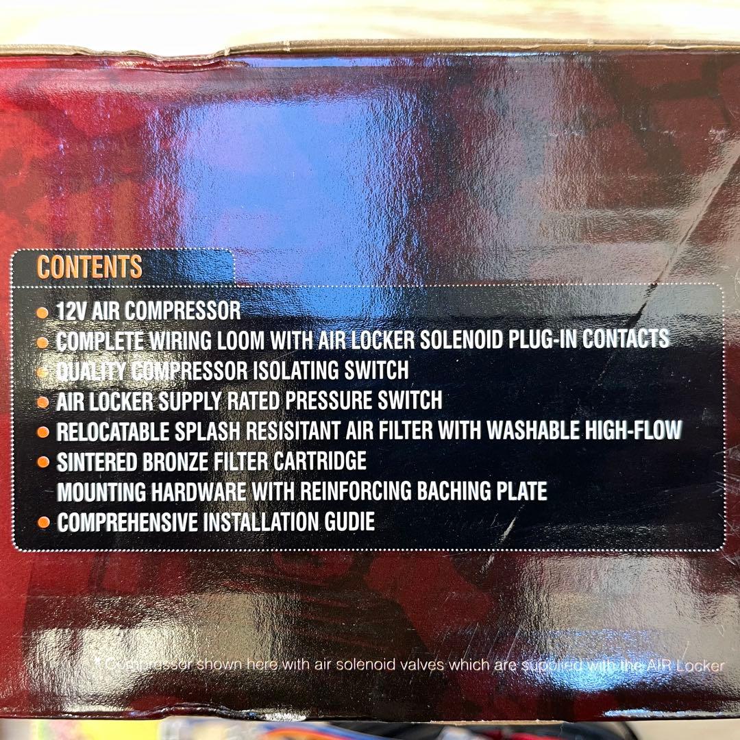 エアコンプレッサー 12V エアロッカー ジムニー JA JB 全国送料無料