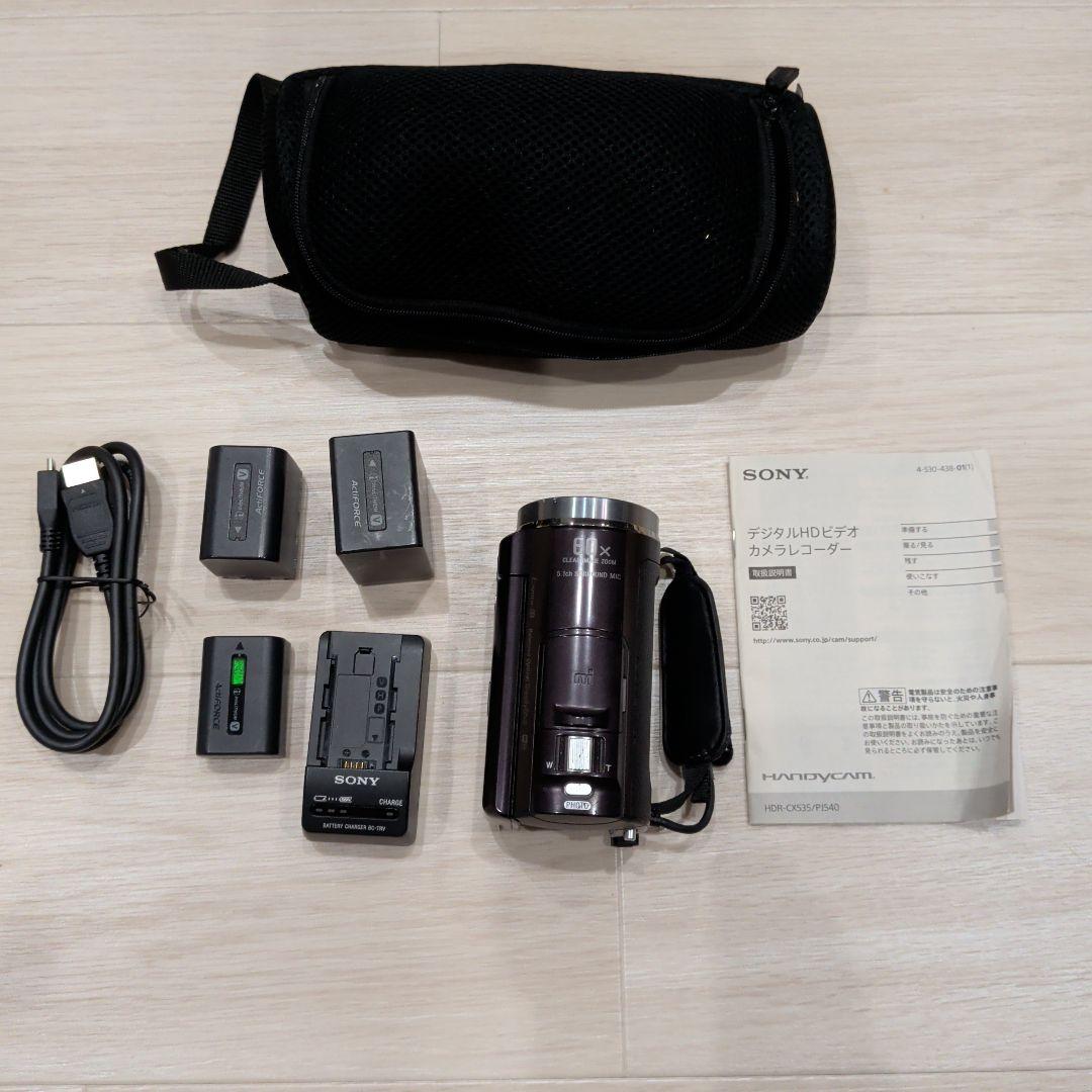 Sony HDR-PJ540 ビデオカメラ　プロジェクター付き