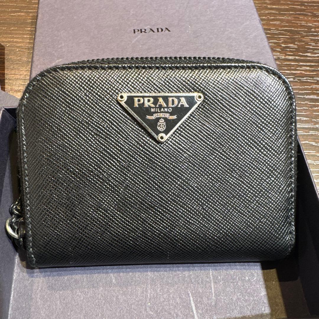 【美品】PRADA ブラック ケース カードケース プラダ