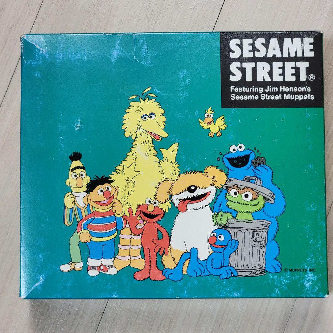 90S 当時物 ソニー MUPETTS セサミストリート ぬいぐるみ 6体セット