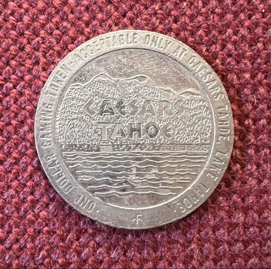 Caesars Tahoe 1ドル 1984年発行