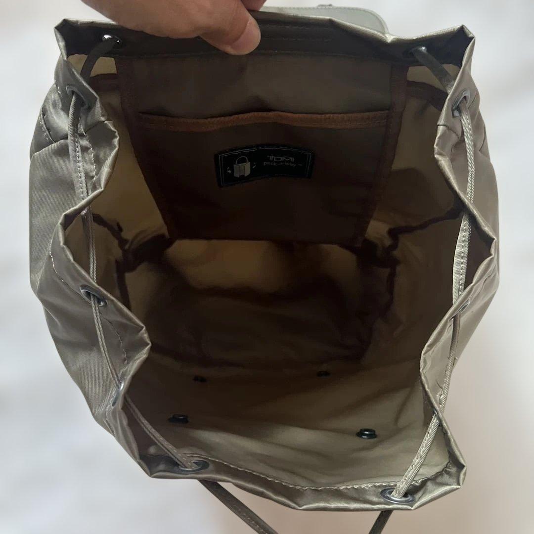 TUMI/Pack-A-Way/Backpack/折りたたみバックパック