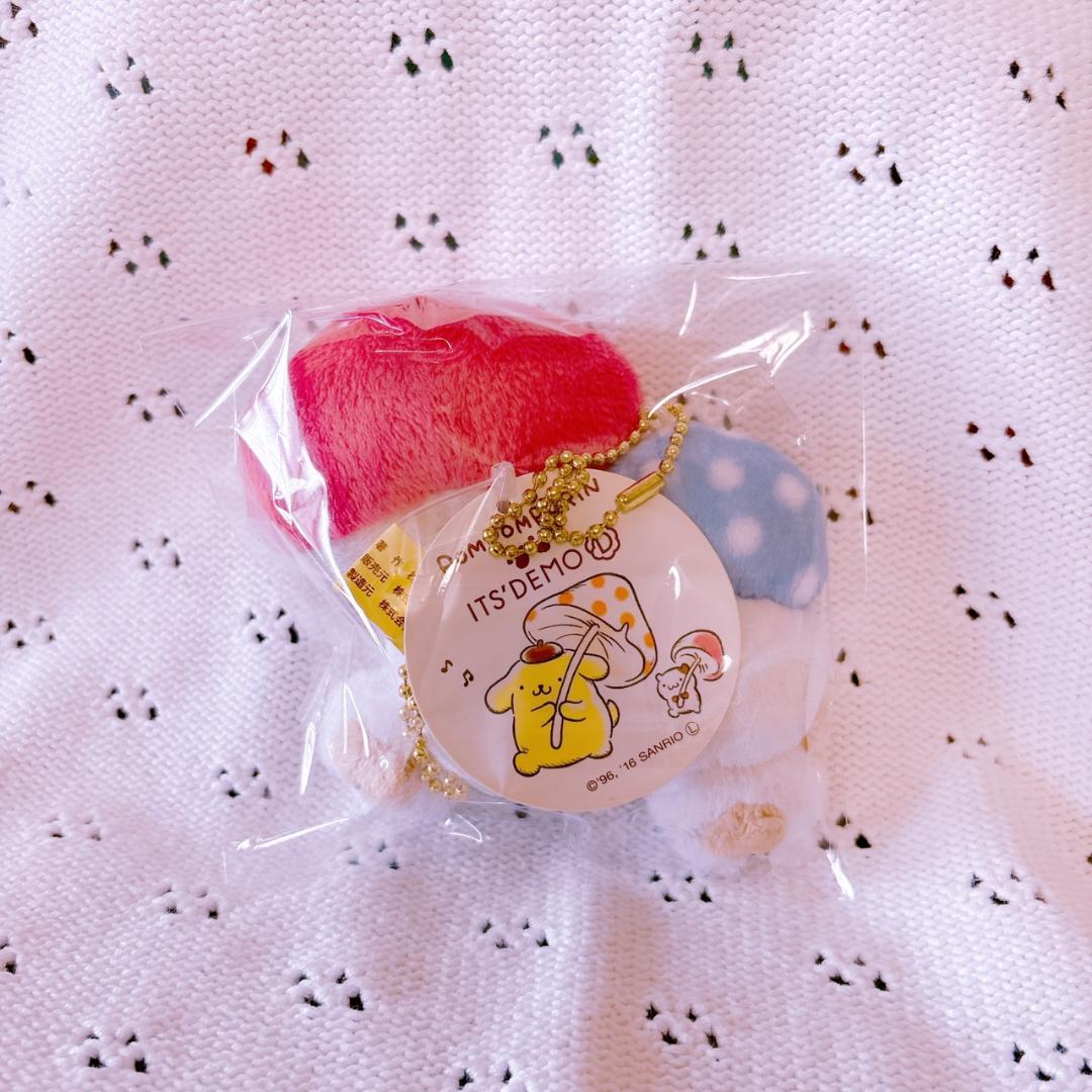 サンリオ　ポムポムプリン マフィン　イッツデモ　マスコット　セット　タグ付き