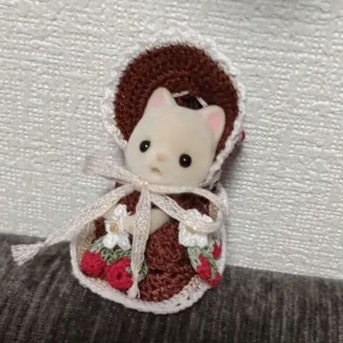 ＃12 着せ替え服【いちごフルーツティ＆ハイハイ赤ちゃん】