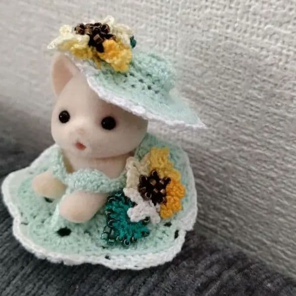 ＃12 着せ替え服【いちごフルーツティ＆ハイハイ赤ちゃん】