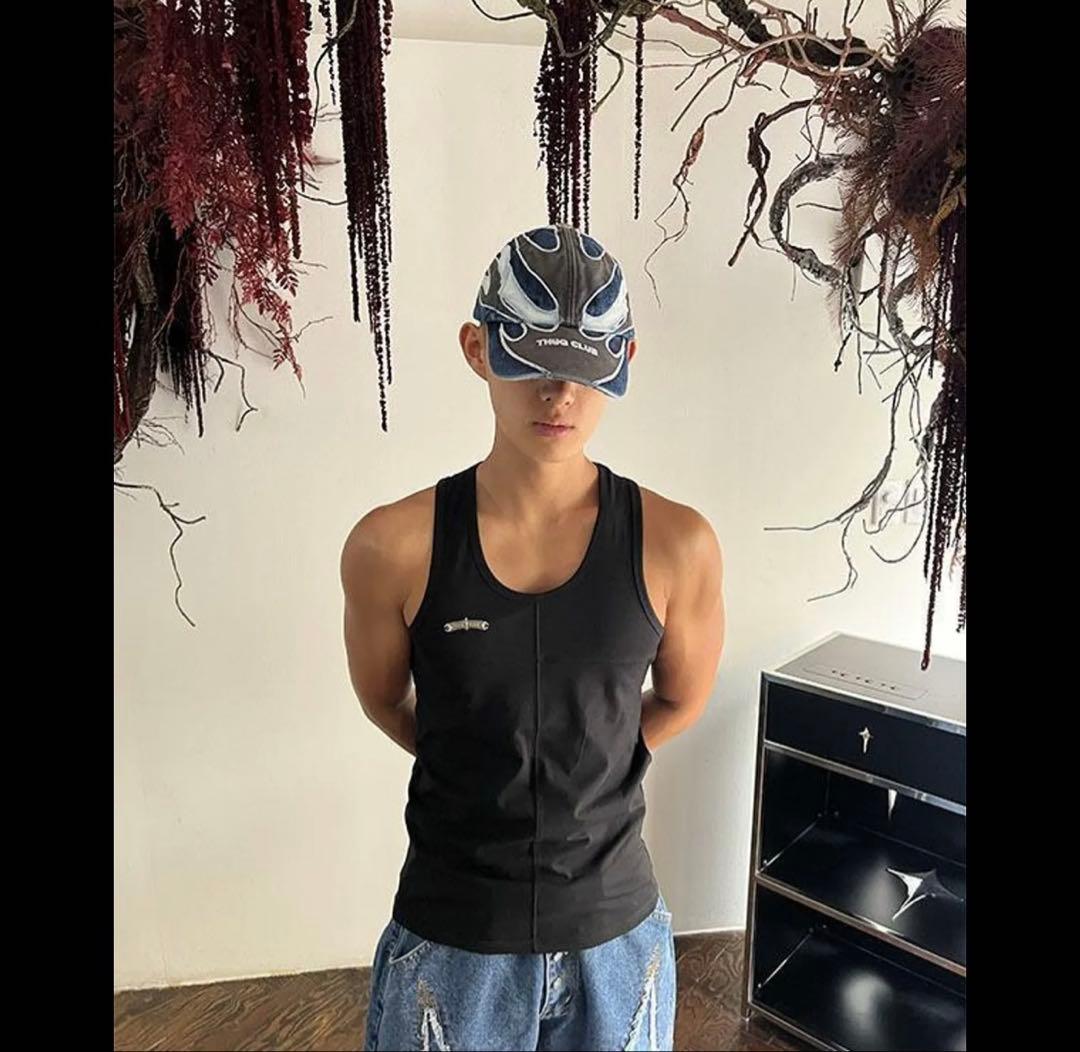 【即購入OK‼️】THUG CLUB サグクラブタンクトップ ブラック　2サイズ