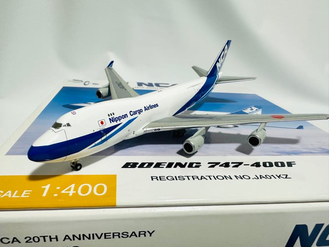 全日空商事 1/400 NCA 20周年記念 747-400F