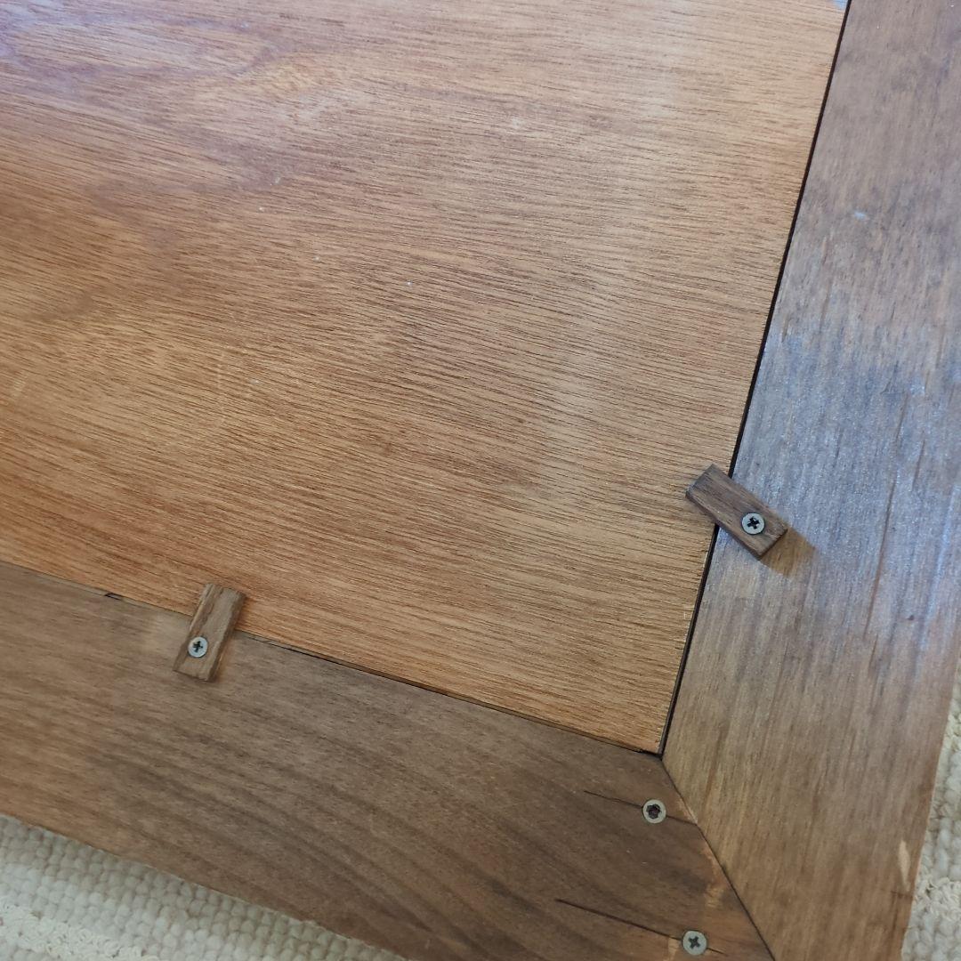 19世紀 イギリスとウェールズの古地図　ガラス額縁　木製フレーム付き