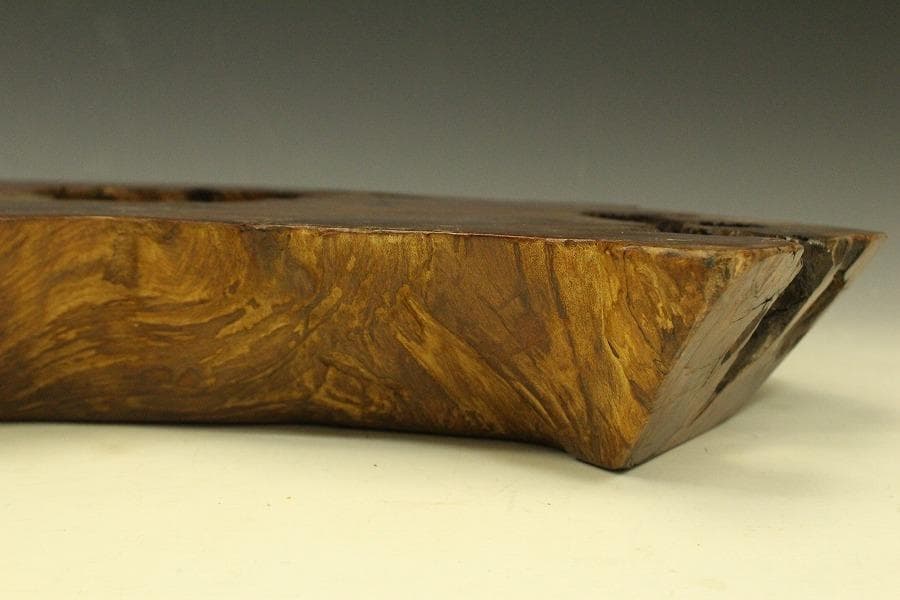 自然木 葡萄木 敷板 大判 74cmx42cm 花梨 紅木 銘木(A465)