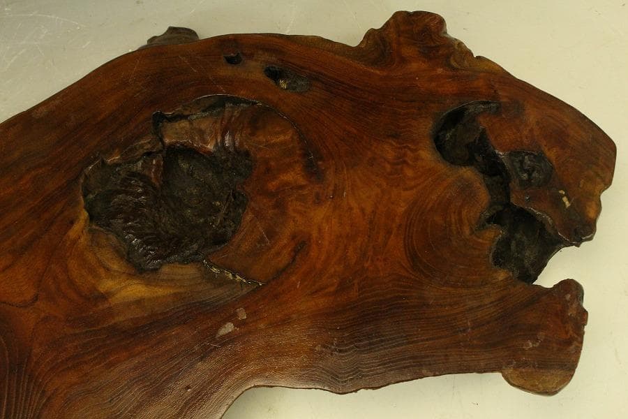 自然木 葡萄木 敷板 大判 74cmx42cm 花梨 紅木 銘木(A465)