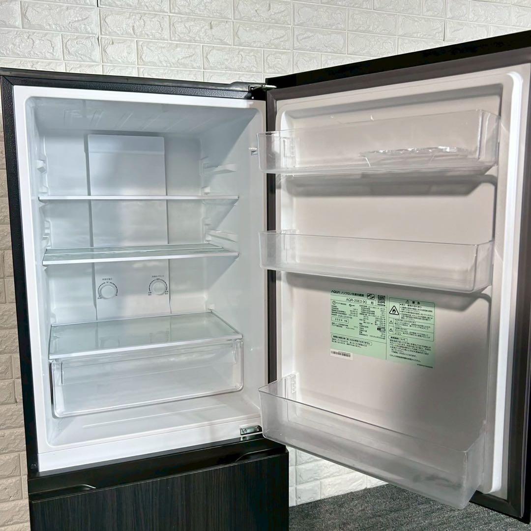 AQUA 冷蔵庫 AQR-20E3 (K) 200L 2024年製 D061