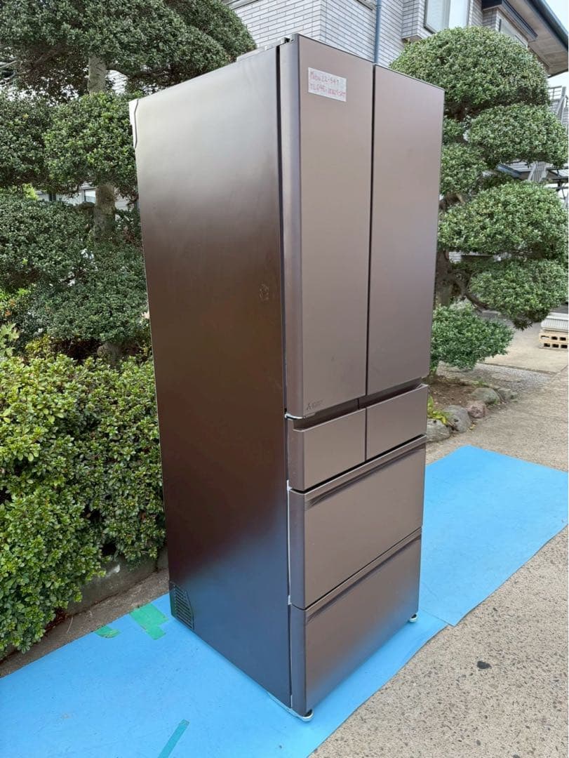 【三菱 2022年製・547L】6ドア冷蔵庫 MR-WZ55H-XT 高級