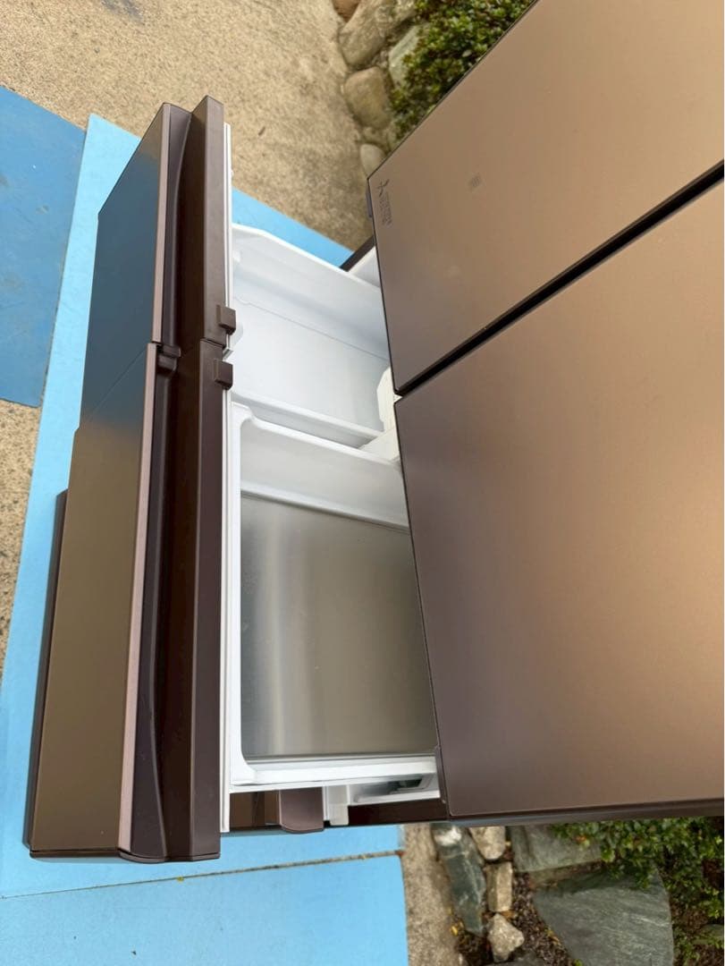 【三菱 2022年製・547L】6ドア冷蔵庫 MR-WZ55H-XT 高級