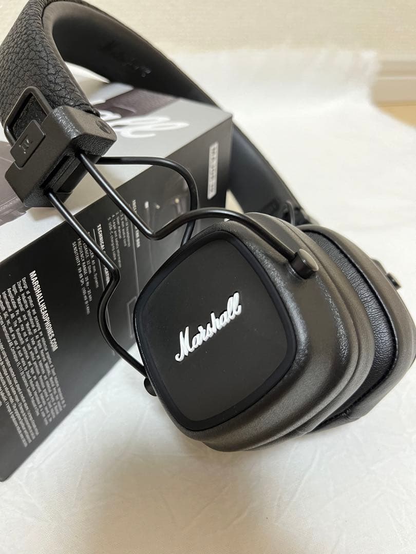 マーシャル　ヘッドホンMAJOR IV 4 ブラック