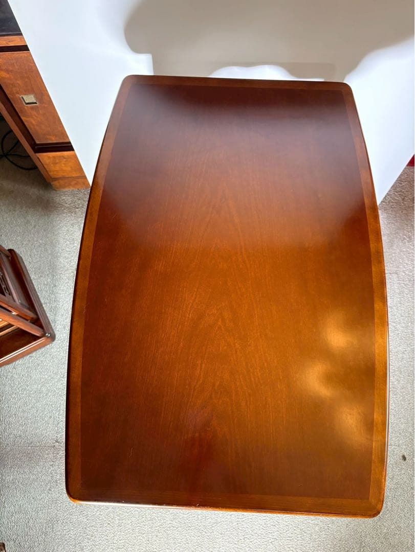 ヴィンテージ 木製サイドテーブル 英国カントリー調 昭和レトロ