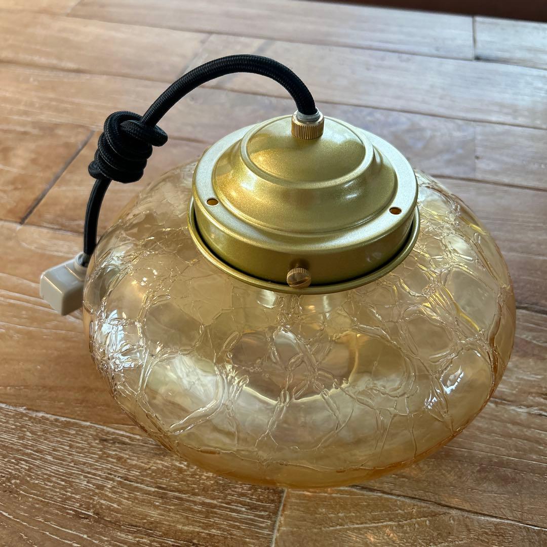 unico みかんヒビペンダントライト