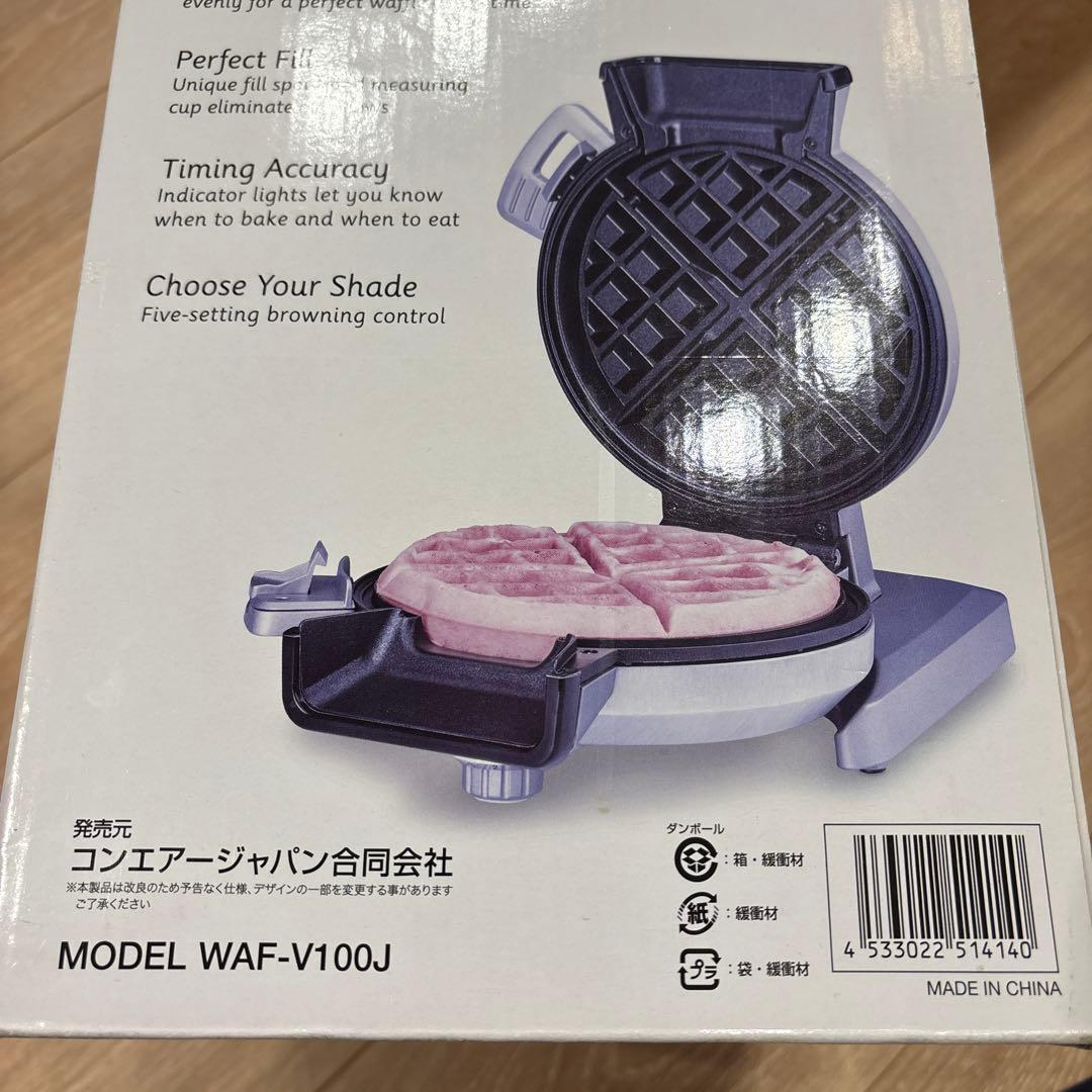 Cuisinart クイジナート 縦型ワッフルメーカー WAF-V100J