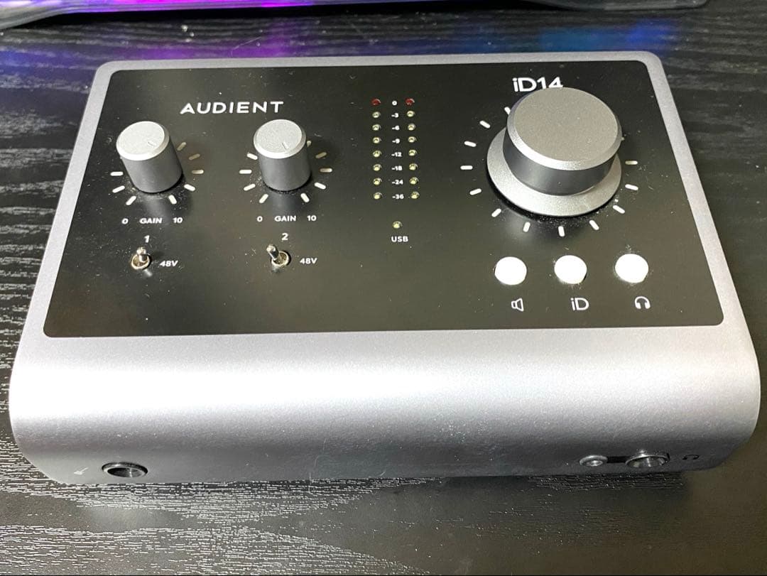 AUDIENT iD14mk II オーディオインターフェイス 本体