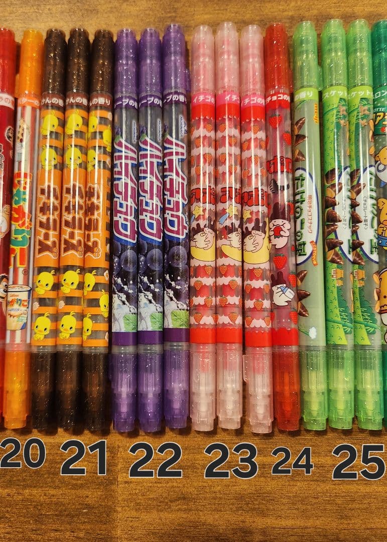 【ばら売りOK】お菓子 香り付き カラーマーカー【組み合わせ自由】