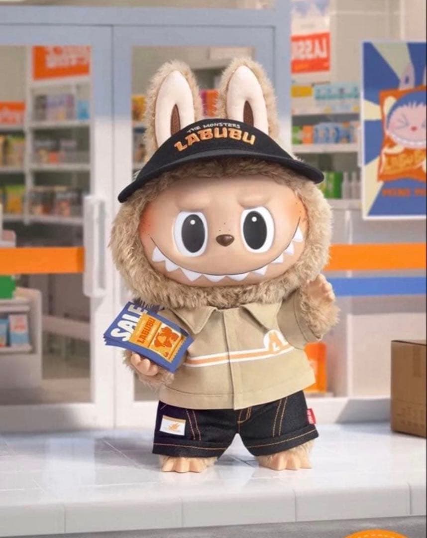 アイドル THE MONSTER LABUBU THE NAUGHTY CASHIER