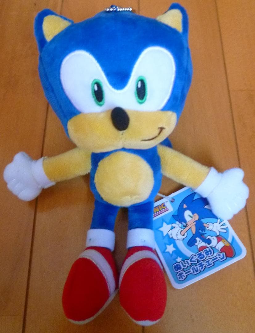 ソニック・ザ・ヘッジホッグ◆ぬいぐるみSKジャパン/エスケイ/ケー/タグ・未使用